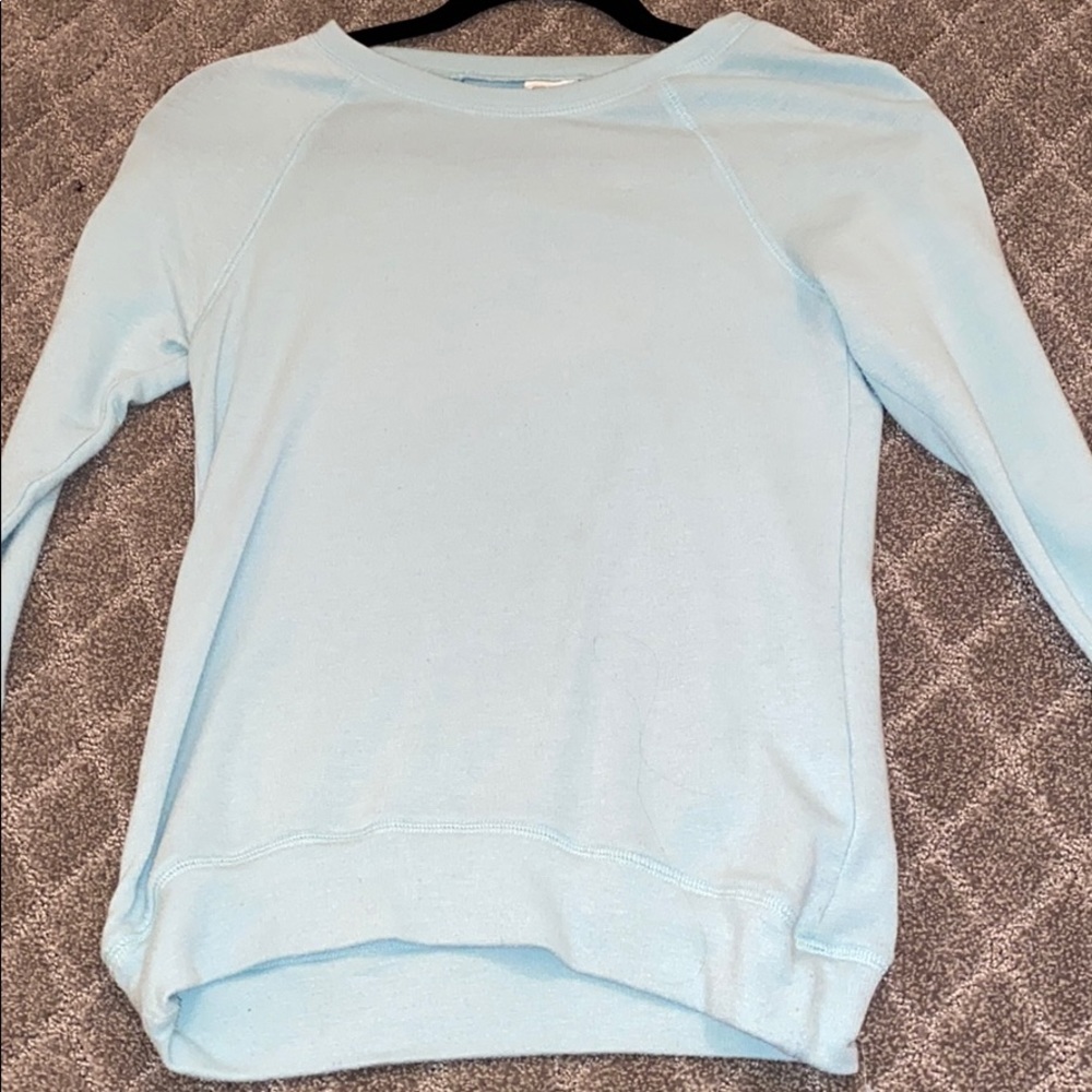 Light blue pull over